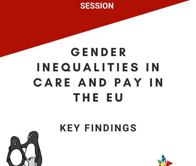 Key Findings: Study session on gender inequalities in care and pay