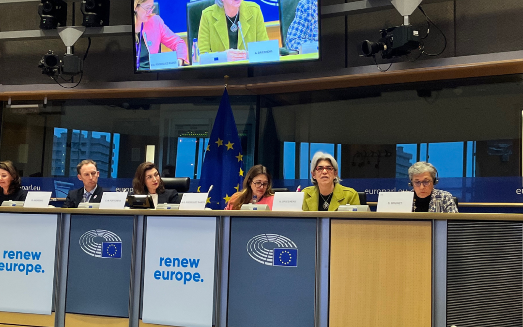 Taking action to achieve Gender Equality: COFACE’s President speaks at the European Parliament