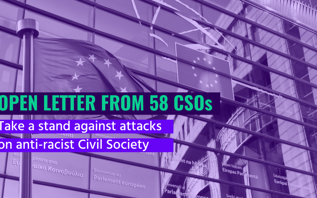 ENAR Open Letter to EU institutions: Take a Stand Against Attacks on Anti-Racist Civil Society