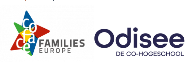 Logos of COFACE and Odisee side by side