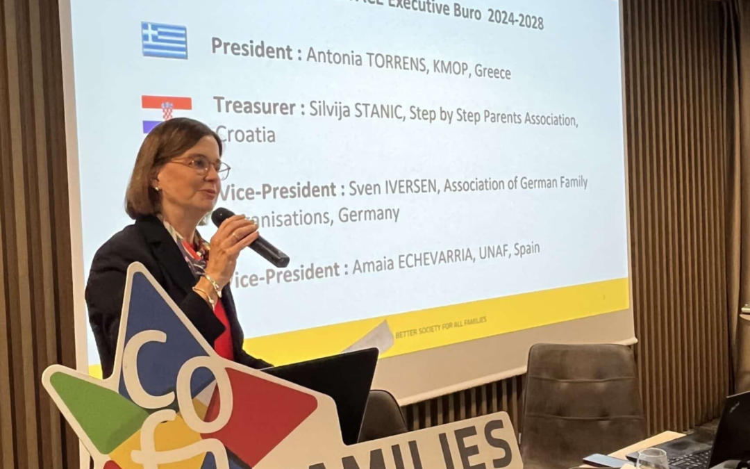 Dr. Antonia Torrens, General Director of KMOP, elected COFACE President