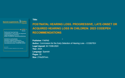 Guidelines for detecting Postnatal Hearing Loss by COFACE Member FIAPAS