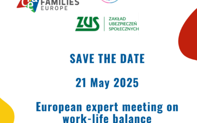 SAVE THE DATE. European expert meeting on work-life balance