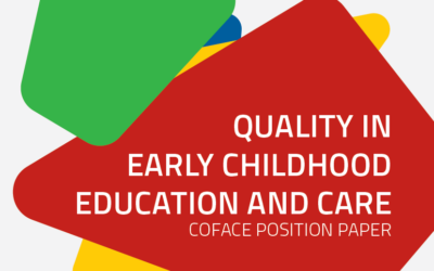 Position Paper: The Family Dimension of improving early childhood education and care services