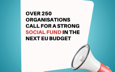 Joint Statement. Time for ambition: The EU needs a strong Social Fund to live up to its commitments