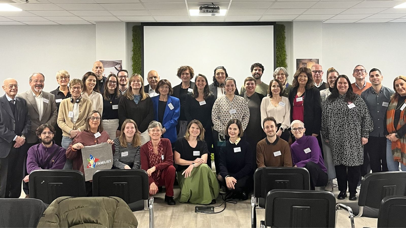 group photo of COFACE Disability