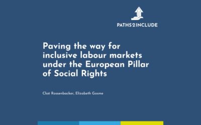 PATHS2INCLUDE – Providing policy recommendations for promoting inclusive labour markets