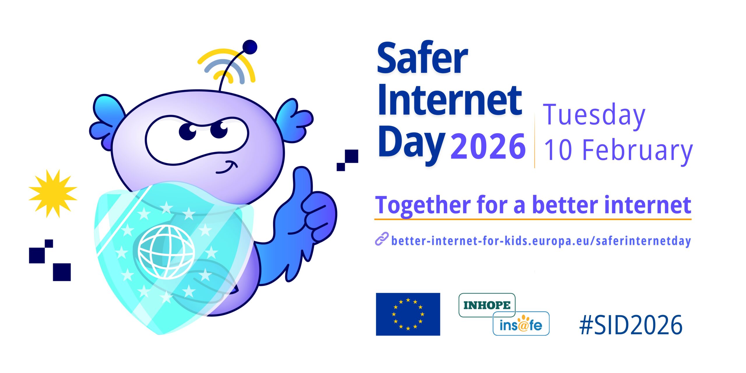 Safer Internet Day official banner.