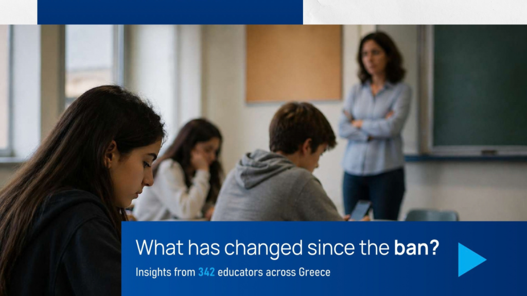 Picture of students in class. Text below: what has changed since the ban?